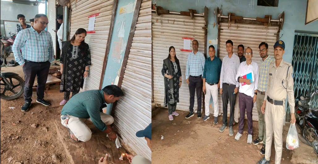 स्वास्थ्य विभाग की टीम ने 12 झोलाछाप डॉक्टरों की क्लीनिक और मेडिकल सील बंद