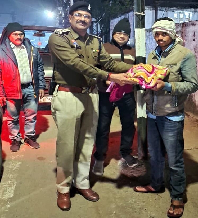 शीतलहर में मानवता की मिसाल, सेवा और संवेदना का संदेश दे रहा नवा बिहान अभियान…!